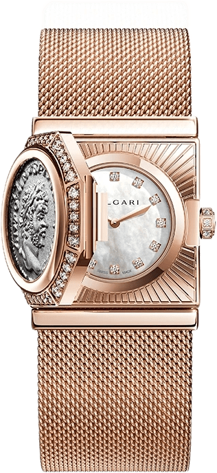 Bulgari Maglia Milanese Monete Secret Watch