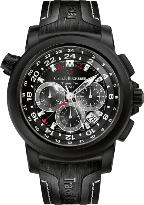 Carl F. Bucherer Patravi Traveltec Black