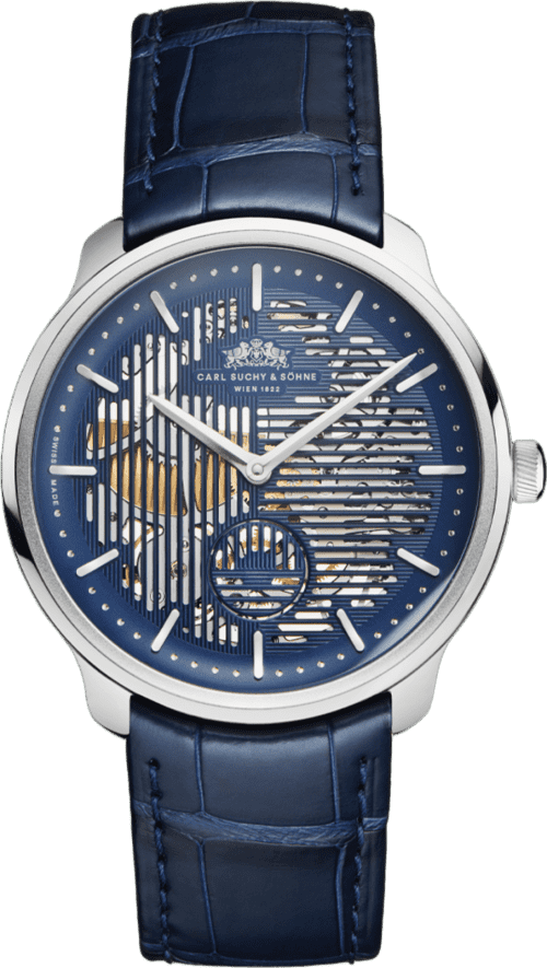 Carl Suchy & Söhne Waltz N°1 Skeleton Blue Danube