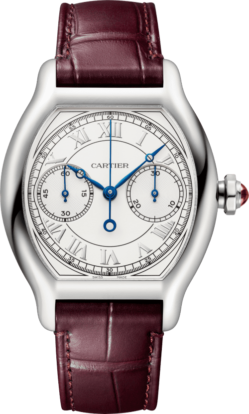 Cartier Privé Tortue Monopoussoir Chronograph Platinum