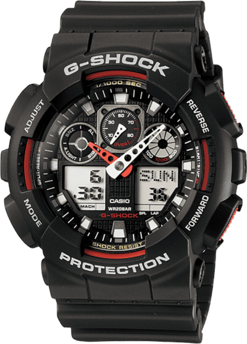 Casio Analog-digital Ga-100 Series