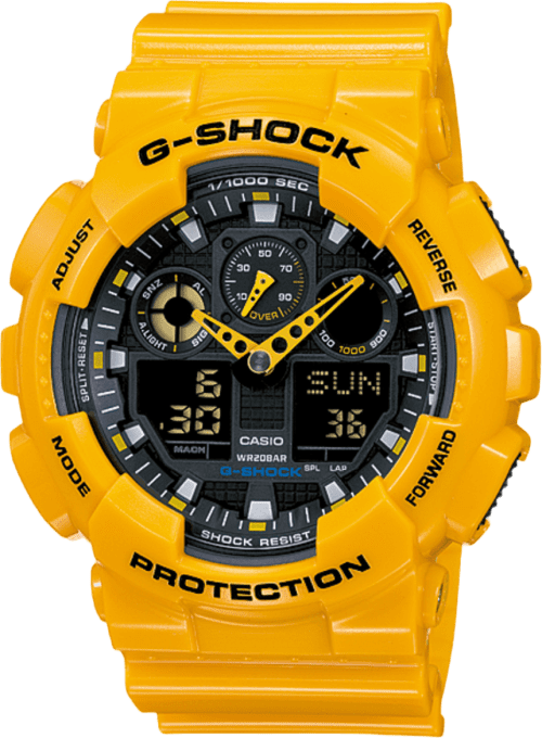 Casio Analog-digital Ga-100 Series