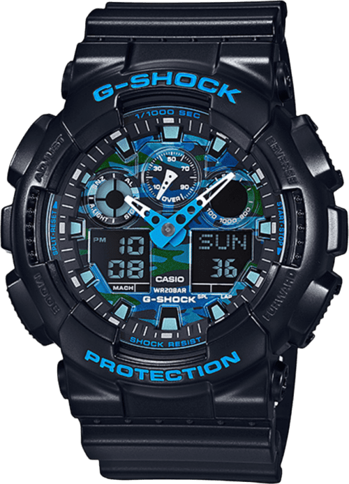 Casio Analog-digital Ga-100 Series