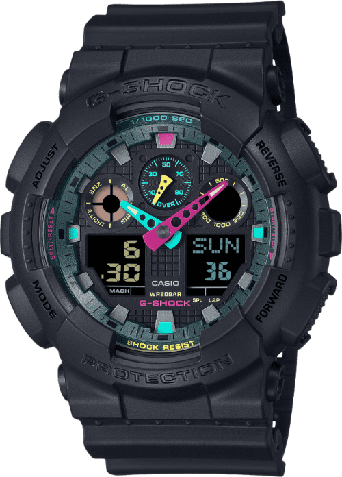 Casio Analog-digital Ga-100 Series