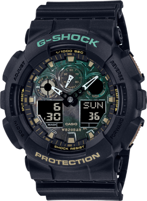Casio Analog-digital Ga-100 Series