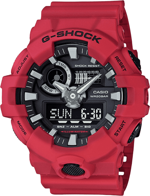 Casio Analog-digital Ga-700 Series