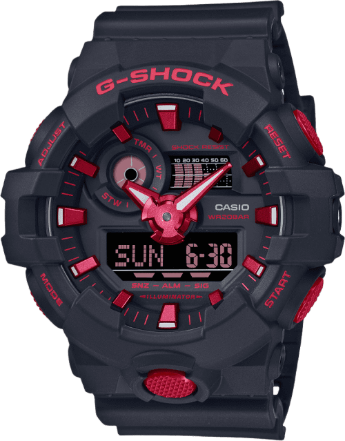 Casio Analog-digital Ga-700 Series