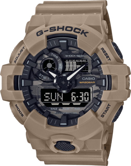 Casio Analog-digital Ga-700 Series