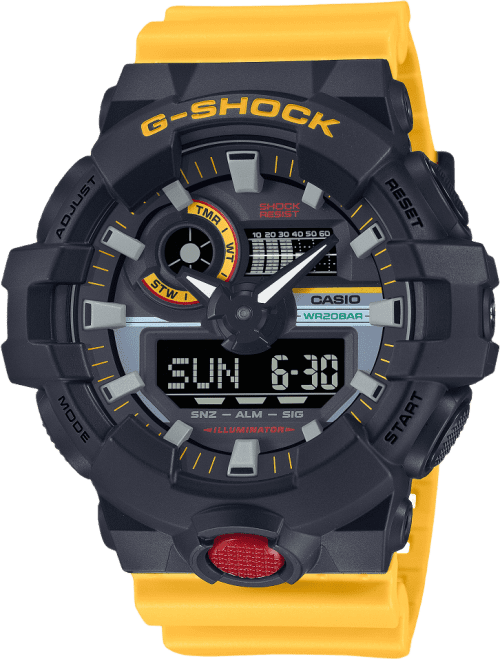 Casio Analog-digital Ga-700 Series