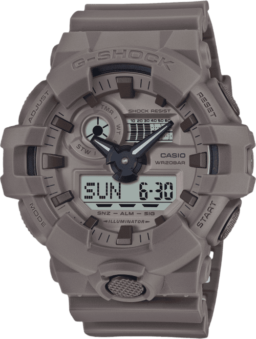 Casio Analog-digital Ga-700 Series
