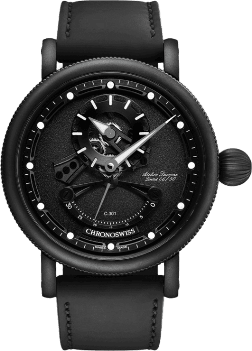 Chronoswiss Open Gear Resec Black Ice