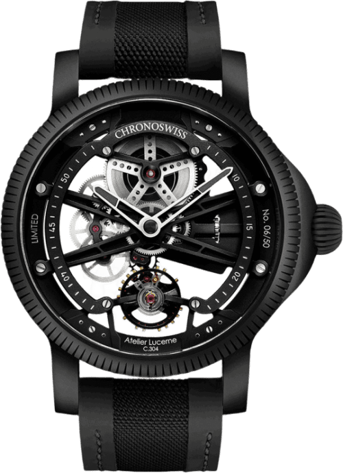 Chronoswiss Skeltec Pitch Black
