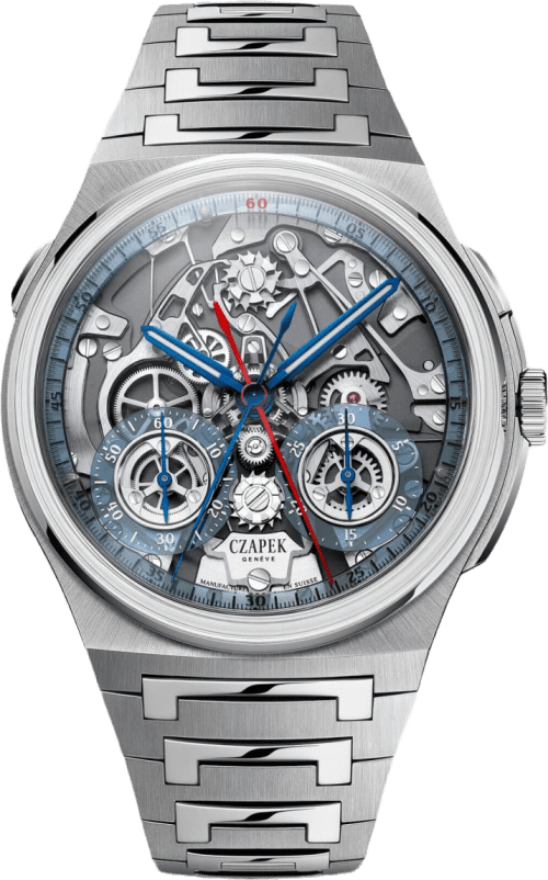 Czapek & Cie Antarctique Rattrapante Ice Blue