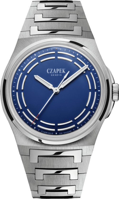 Czapek & Cie Antarctique Titanium Dark Sector Cosmic Blue