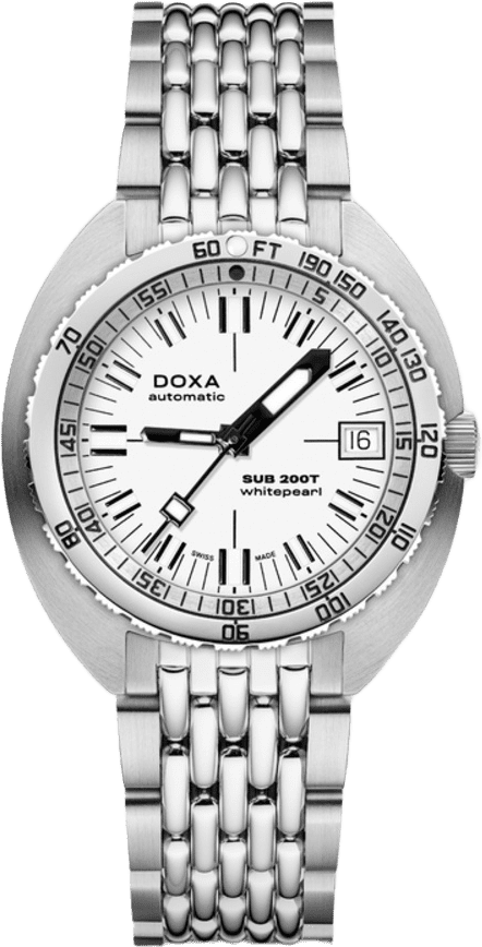 Doxa Sub 200t Whitepearl