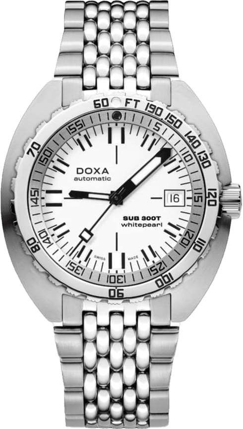 Doxa Sub 300t Whitepearl