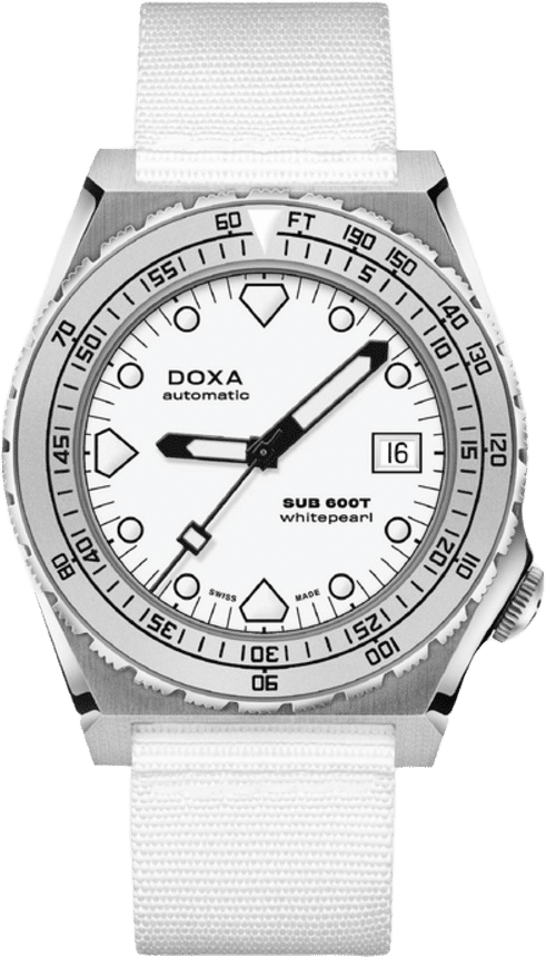 Doxa Sub 600t Whitepearl