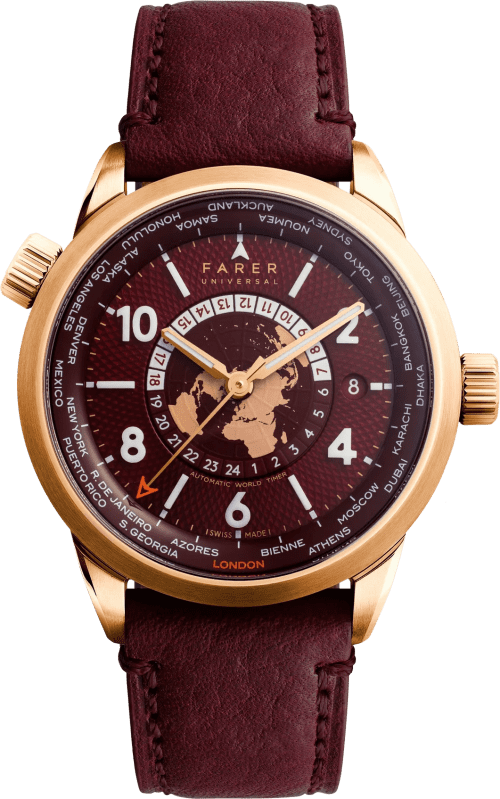 Farer World Timer - Thorne Gold