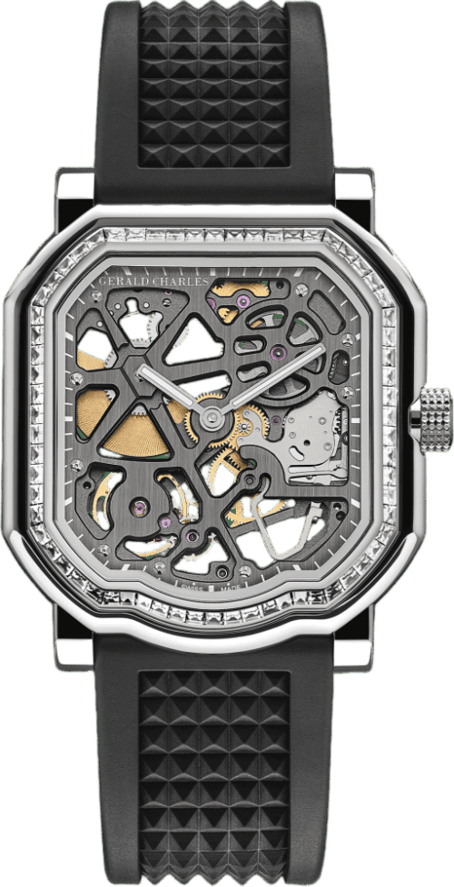 Gerald Charles Maestro 8.0 Squelette Gem-Set Diamonds