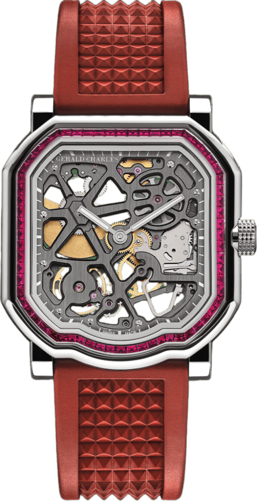Gerald Charles Maestro 8.0 Squelette Gem-Set Rubies