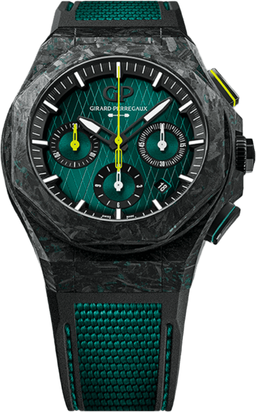 Girard Perregaux Laureato Absolute Chronograph Aston Martin F1 Edition