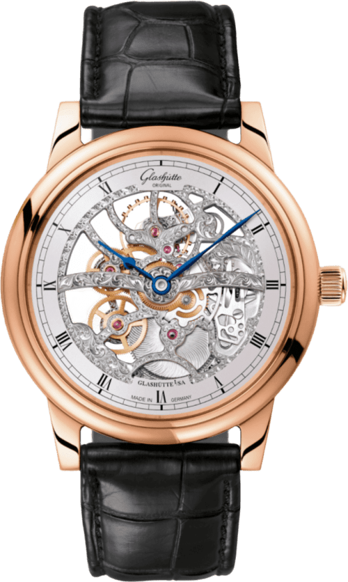 Glashütte Original Senator Manual Winding Skeletonised Edition