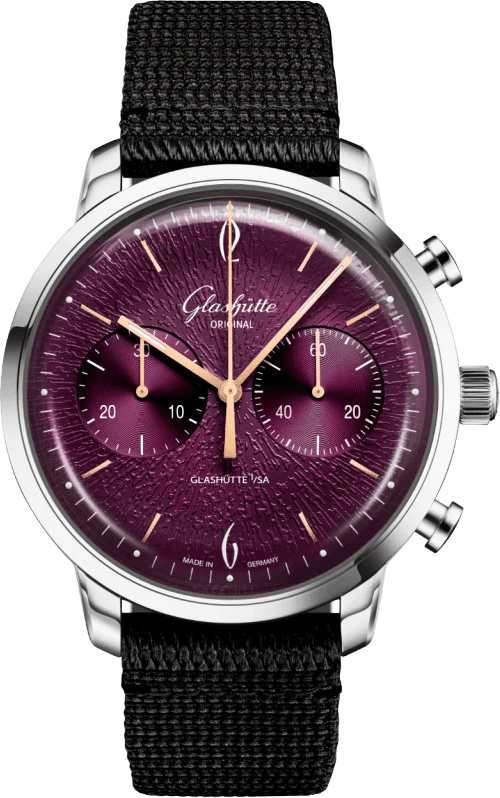 Glashütte Original Senator Sixties Chronograph Annual Edition Purple