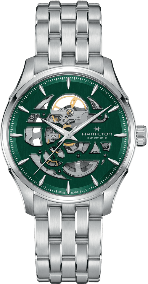 Hamilton Hamilton Jazzmaster Skeleton 40mm Empire Green