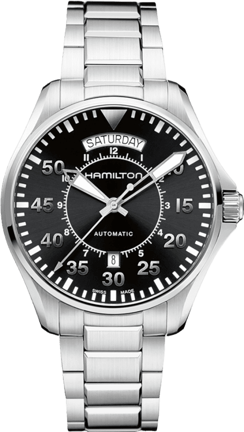 Hamilton Khaki Aviation Pilot Day Date Auto