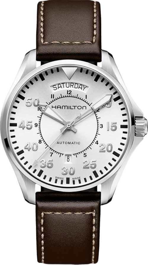 Hamilton Khaki Aviation Pilot Day Date Auto