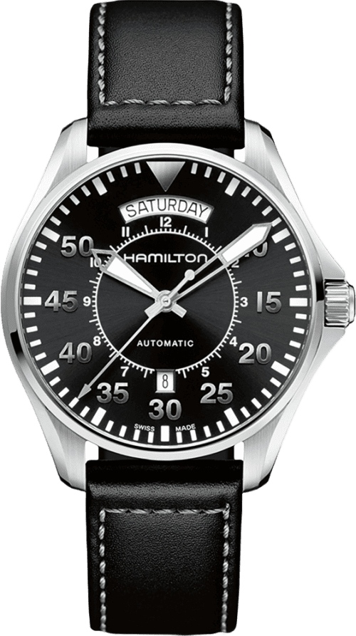 Hamilton Khaki Aviation Pilot Day Date Auto