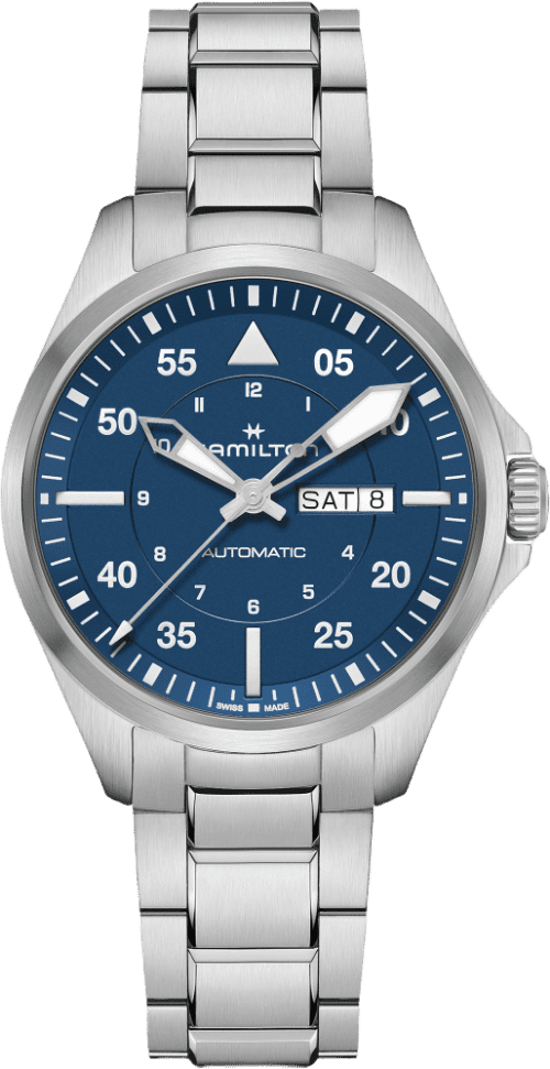 Hamilton Khaki Aviation Pilot Day Date Auto