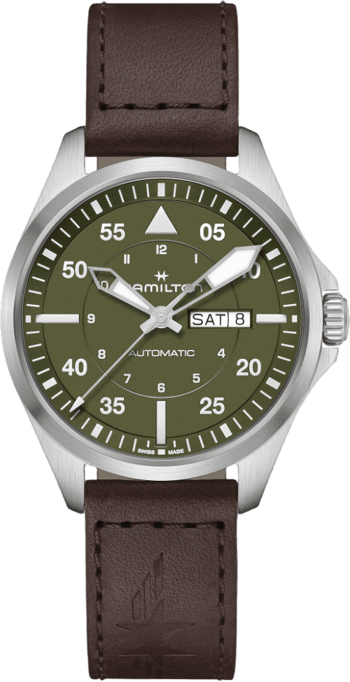 Hamilton Khaki Aviation Pilot Day Date Auto