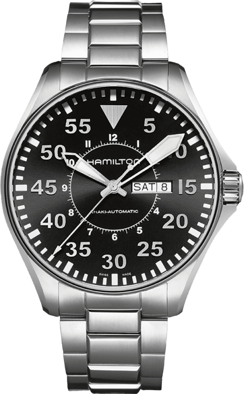 Hamilton Khaki Aviation Pilot Day Date Auto