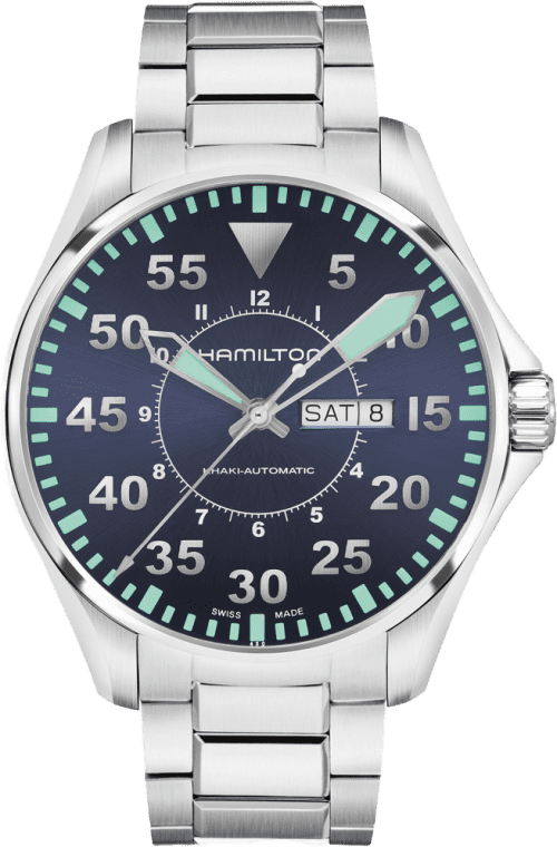 Hamilton Khaki Aviation Pilot Day Date Auto