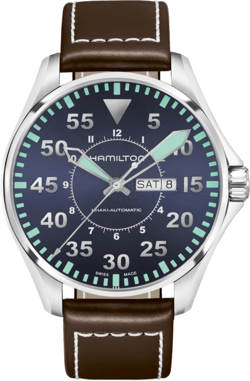 Hamilton Khaki Aviation Pilot Day Date Auto