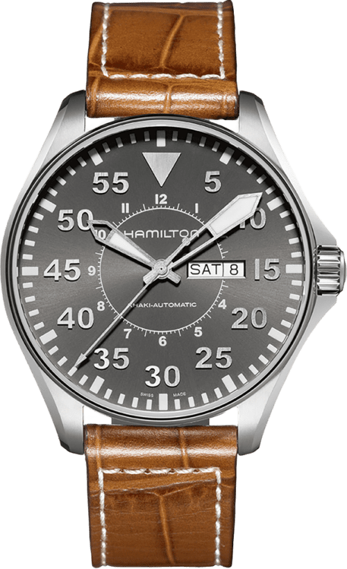 Hamilton Khaki Aviation Pilot Day Date Auto