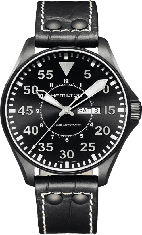 Hamilton Khaki Aviation Pilot Day Date Auto