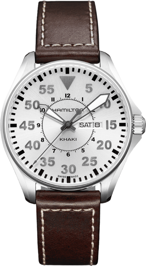 Hamilton Khaki Aviation Pilot Day Date Quartz