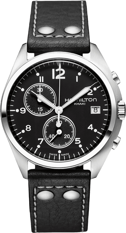 Hamilton Khaki Aviation Pilot Pioneer Chrono Quartz