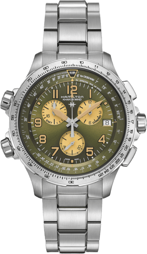 Hamilton Khaki Aviation X-wind Gmt Chrono Quartz
