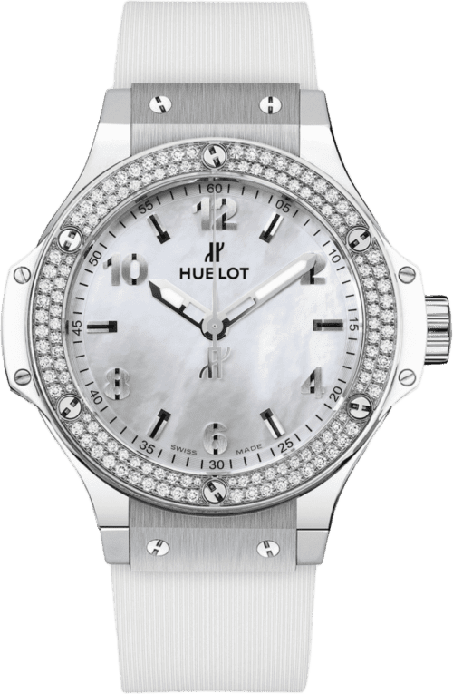 Hublot Big Bang All White Diamonds Mother Of Pearl