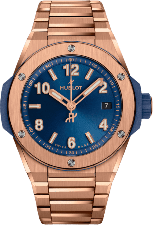 Hublot Big Bang Integrated Time Only King Gold Blue