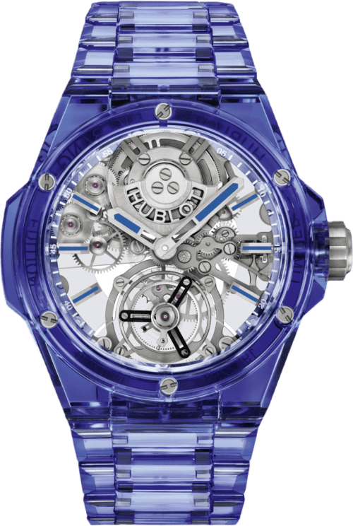 Hublot Big Bang Integrated Tourbillon Full Blue Sapphire