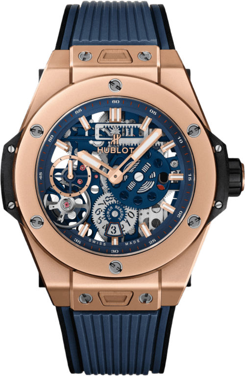 Hublot Big Bang Meca-10 King Gold Blue