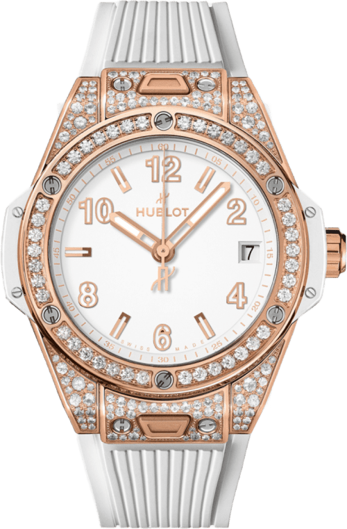 Hublot Big Bang One Click King Gold White Pavé