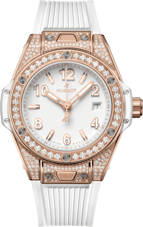 Hublot Big Bang One Click King Gold White Pavé