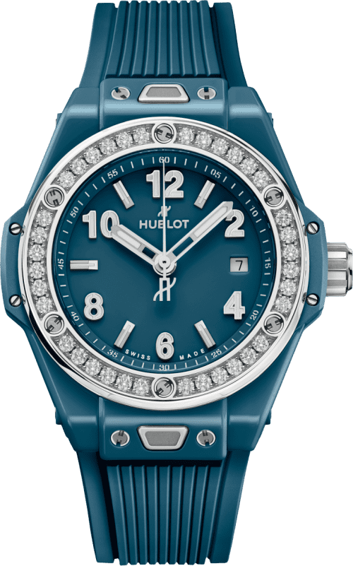 Hublot Big Bang One Click Petrol Blue Ceramic 33 mm