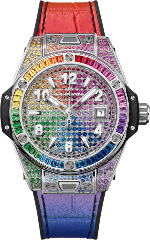 Hublot Big Bang One Click Steel Rainbow
