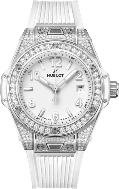 Hublot Big Bang One Click Steel White Pavé